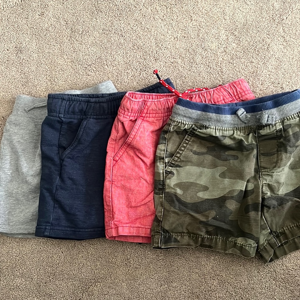 Lot of 4 Toddler Boy Shorys Size 2t